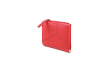Load image into Gallery viewer, Kiri Leather Purse Red &amp; Beige
