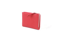 Load image into Gallery viewer, Kiri Leather Purse Red &amp; Beige
