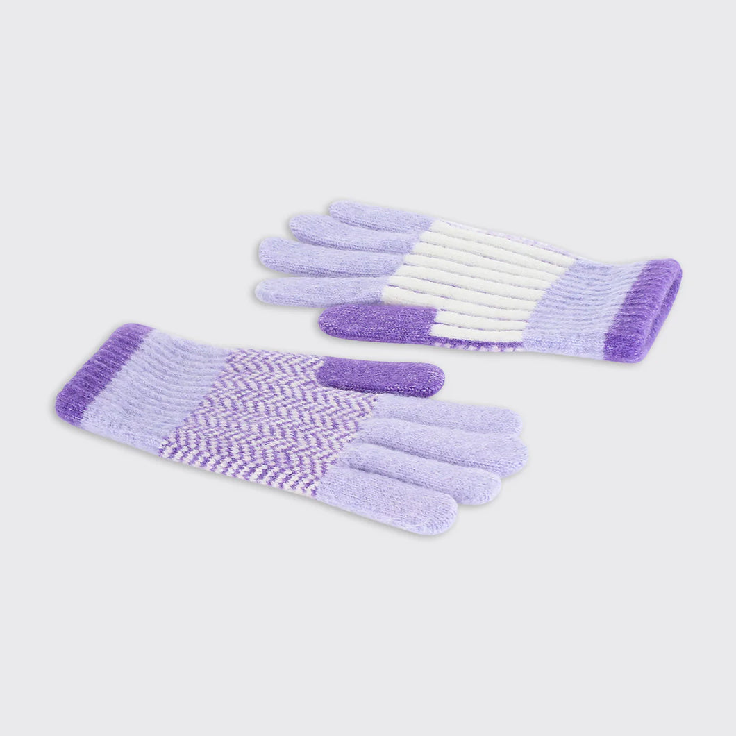 Lara Gloves Purple