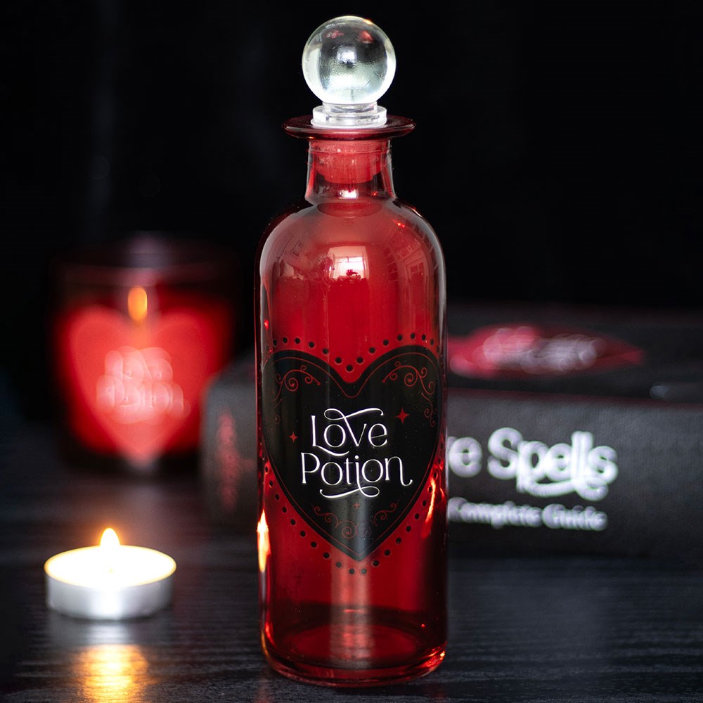 Love Potion Glass Bottle