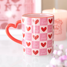Load image into Gallery viewer, Love Yourself Checkered Mug

