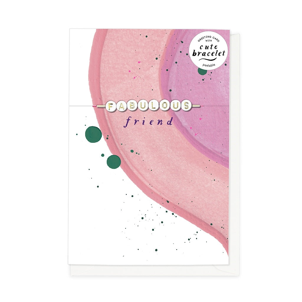 Lucky Dip Fabulous Friend Bracelet Card