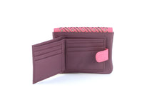 Load image into Gallery viewer, Luna Leather Purse Purple &amp; Pink
