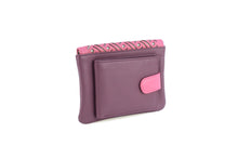 Load image into Gallery viewer, Luna Leather Purse Purple &amp; Pink
