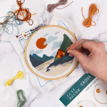 Load image into Gallery viewer, Luxe Decor Cross Stitch Craft Kit
