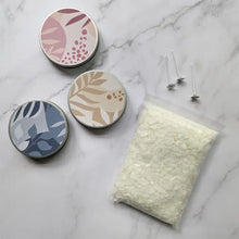 Load image into Gallery viewer, Luxe Decor Soy Tin Candle Making Craft Kit

