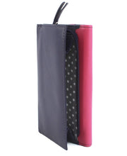 Load image into Gallery viewer, Madison Leather Purse Purple &amp; Pink
