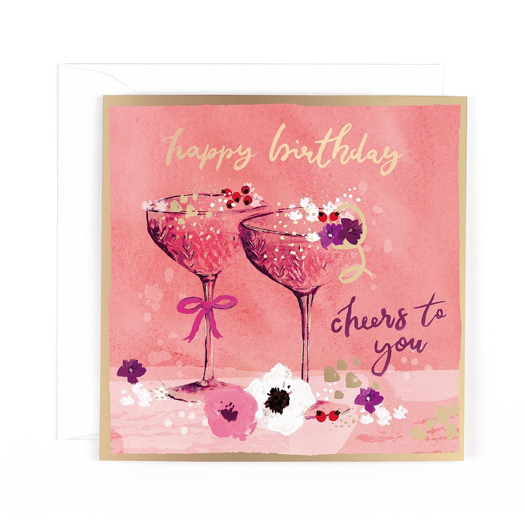 Maison Cheers Birthday Card