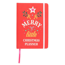 Load image into Gallery viewer, Merry Little Christmas Planner A5 Hardback Notebook
