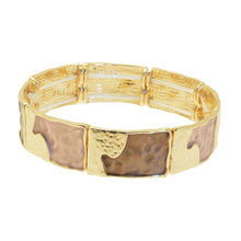 Load image into Gallery viewer, Miss Milly Brown Squares Bracelet
