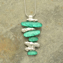 Load image into Gallery viewer, Miss Milly Green Stacked Necklace
