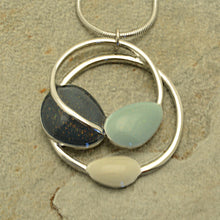 Load image into Gallery viewer, Miss Milly Green &amp; Mint Spiral Necklace
