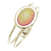 Load image into Gallery viewer, Miss Milly Resin Bracelet Pink Irridescent
