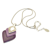 Load image into Gallery viewer, Miss Milly Purple Diamond Necklace
