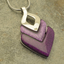 Load image into Gallery viewer, Miss Milly Purple Diamond Necklace
