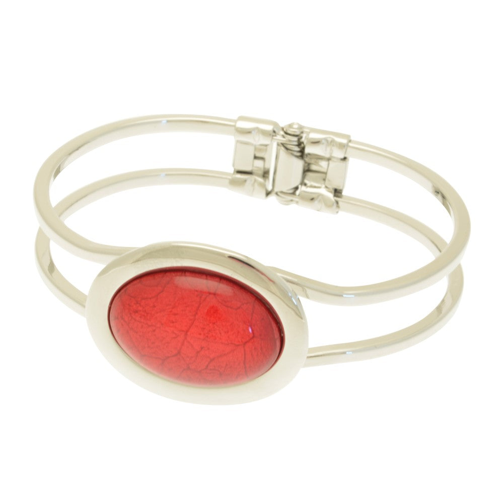 Miss Milly Red Marble Bracelet