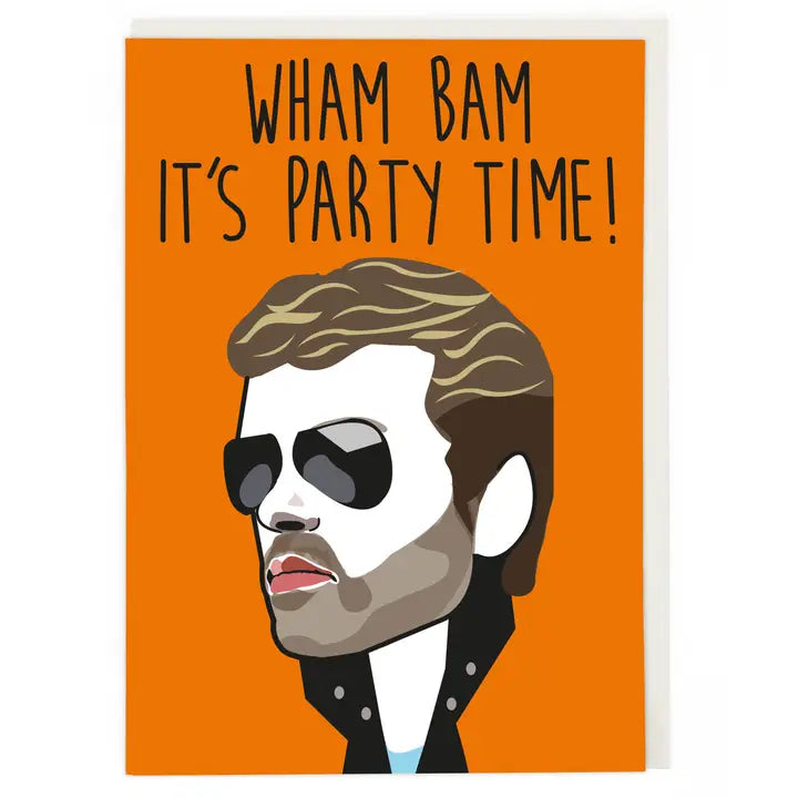 Modern Icons Wham Bam Party Time Card