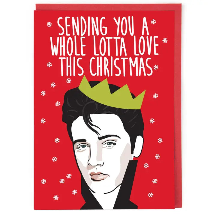 Modern Icons Whole Lotta Love Christmas Card