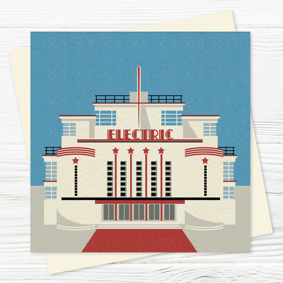 Moderne Electric Cinema Card