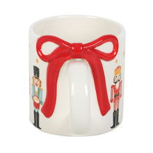 Load image into Gallery viewer, Nutcracker Bow Ceramic Mug
