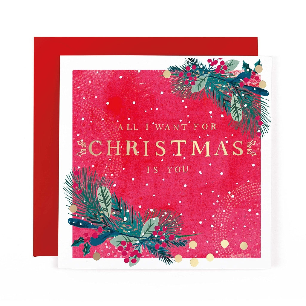 Oh Dotty All I Want For Christmas Card