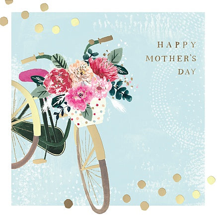 Oh Dotty Happy Mother's Day Bicycle Card