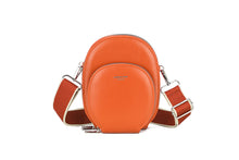 Load image into Gallery viewer, Oval Crossbody Bag Orange
