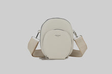 Load image into Gallery viewer, Oval Crossbody Bag Beige

