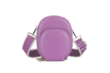 Load image into Gallery viewer, Oval Crossbody Bag Purple
