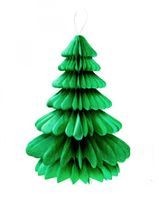 Load image into Gallery viewer, Retro Paper Christmas Tree Decoration
