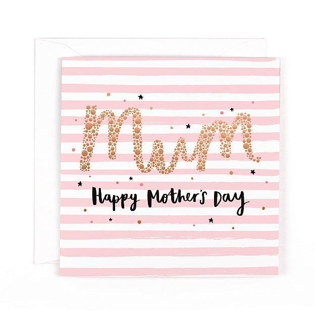 Parasol Happy Mother's Day Dots Card
