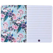 Load image into Gallery viewer, A5 Notebook Triple Pack Peacock
