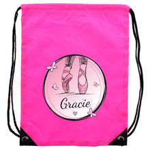 Load image into Gallery viewer, Personalised Ballet Shoes Kit Bag
