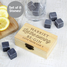 Load image into Gallery viewer, Personalised Drinks Cooling Stones Set
