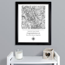 Load image into Gallery viewer, Personalised Framed Map Print 1805-1874
