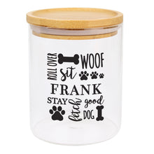 Load image into Gallery viewer, Personalised Glass Dog Treat Jar
