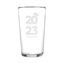 Load image into Gallery viewer, Personalised Graduation Pint Glass
