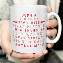 Load image into Gallery viewer, Personalised Hotchpotch My Favourite Mug
