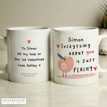 Load image into Gallery viewer, Personalised Hotchpotch Peachy Mug
