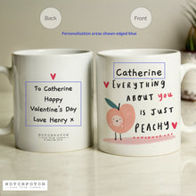 Load image into Gallery viewer, Personalised Hotchpotch Peachy Mug
