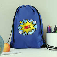 Load image into Gallery viewer, Personalised Superhero Kit Bag
