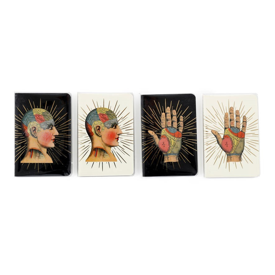 Palmistry & Phrenology Mini Notebook