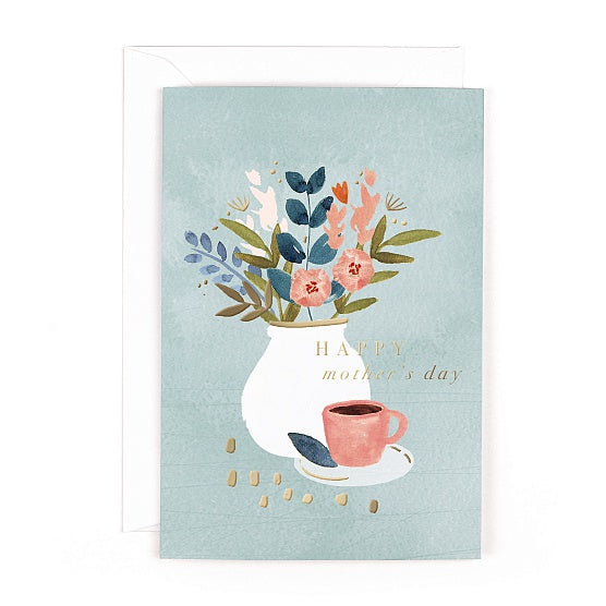 Pixie Mother's Day Flower Vase Card