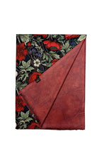 Load image into Gallery viewer, Poppy &amp; Berry Scarf Black
