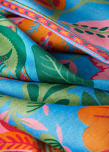 Load image into Gallery viewer, Powder Cotton Scarf Folky Floral
