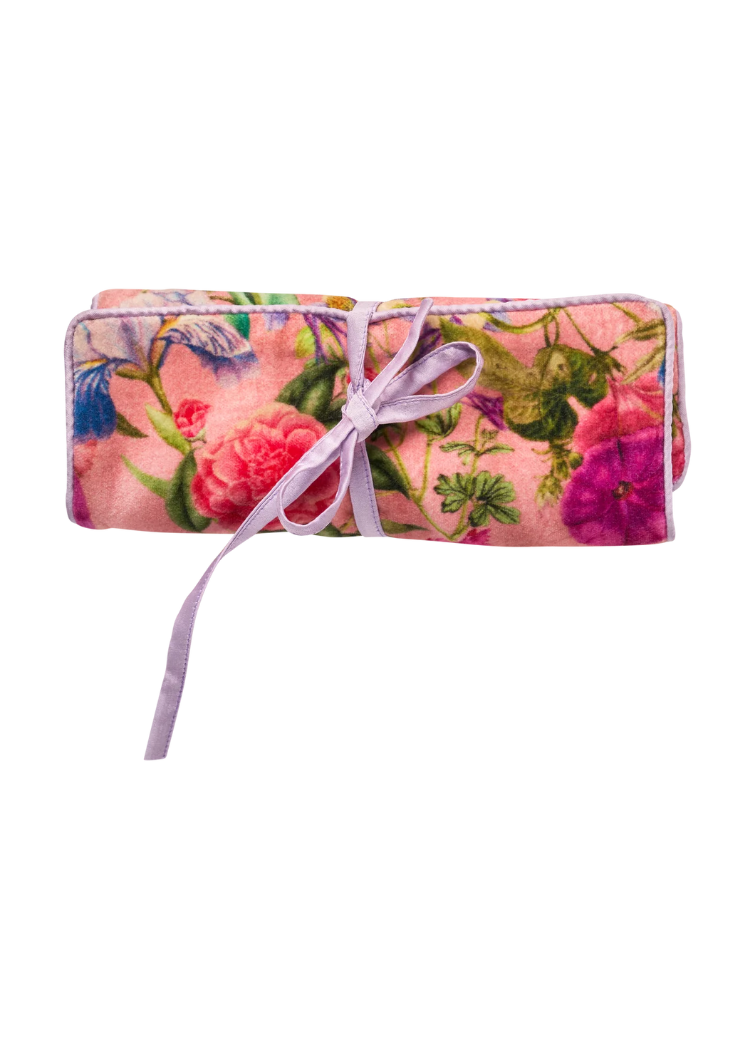 Powder Jewellery Roll Pink Floral