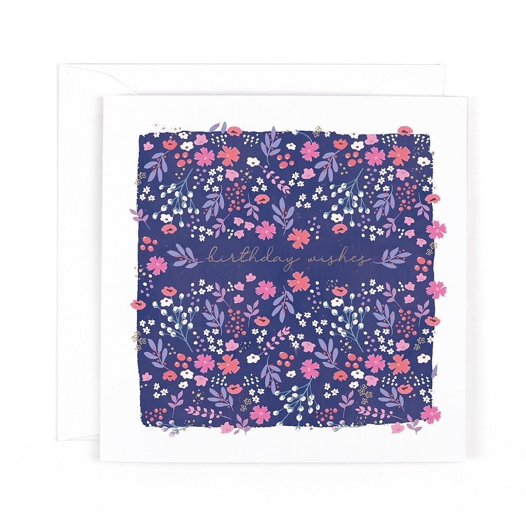 Primrose Hill Birthday Wishes Floral Card