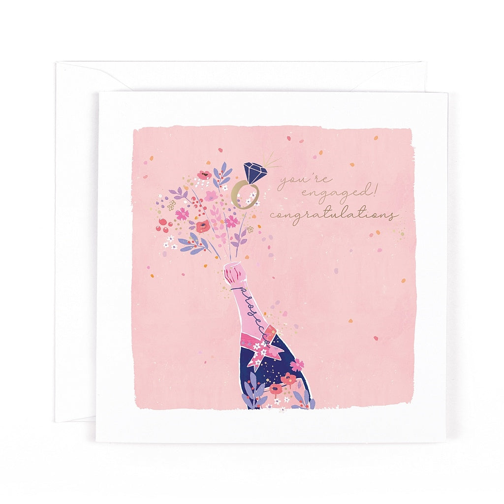 Primrose Hill Engaged Floral Card
