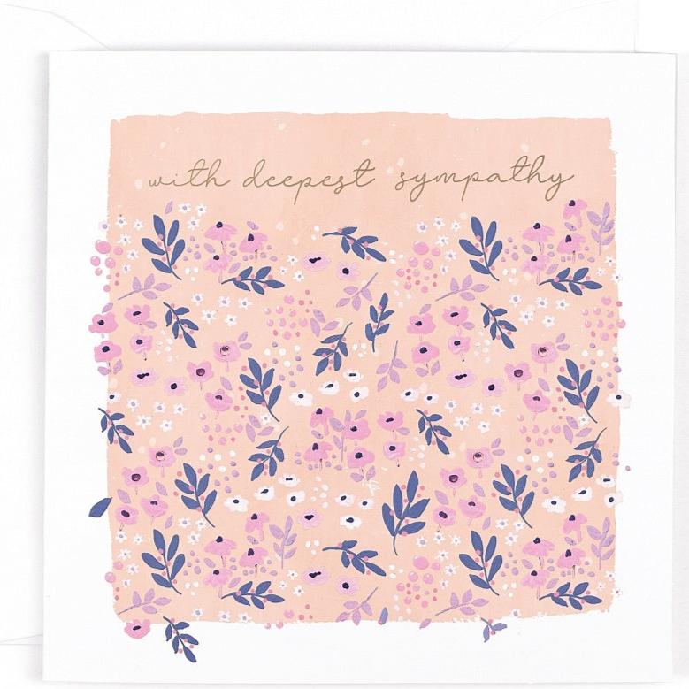 Primrose Hill Sympathy Floral Card