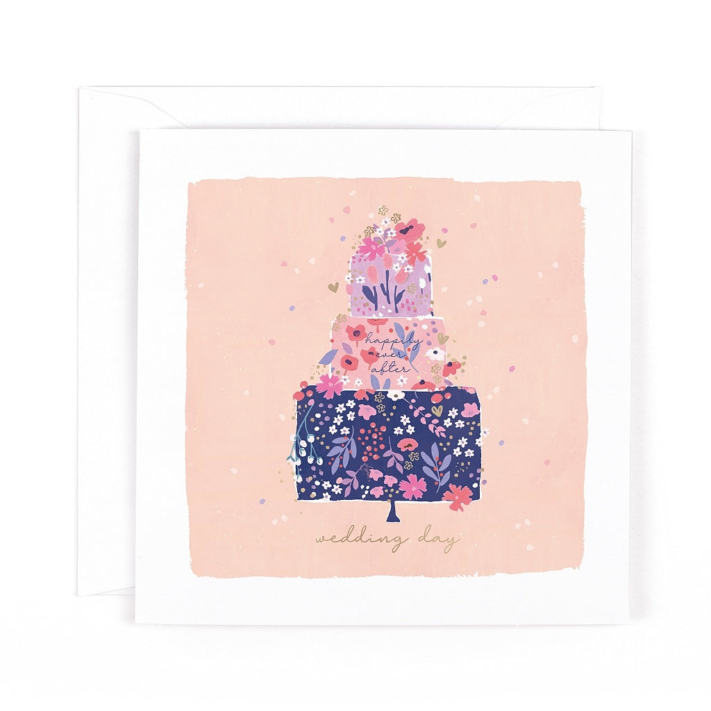 Primrose Hill Wedding Day Cake Card